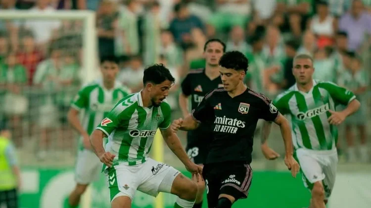 Laga Pramusim : Real Betis Cukur Olympique Lyon Empat Gol tanpa Balas