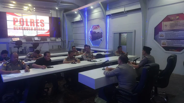 Polres Bengkulu Utara Matangkan Persiapan Apel Siaga Antisipasi Karhutla