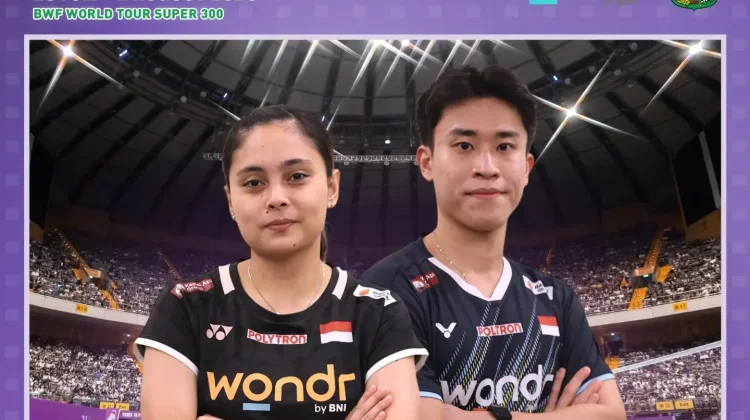 Verrell/Bernadine Terhenti di Babak 16 Besar Taipei Open 2026