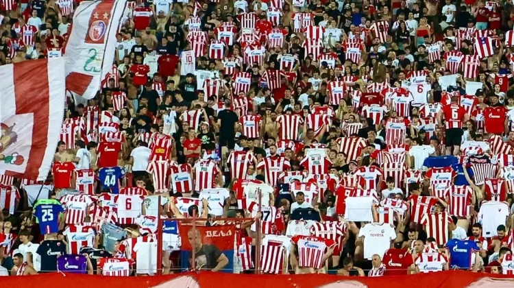 Kualifikasi Liga Champions 2026/2027, Red Star Belgrade Gilas Larne 5-0