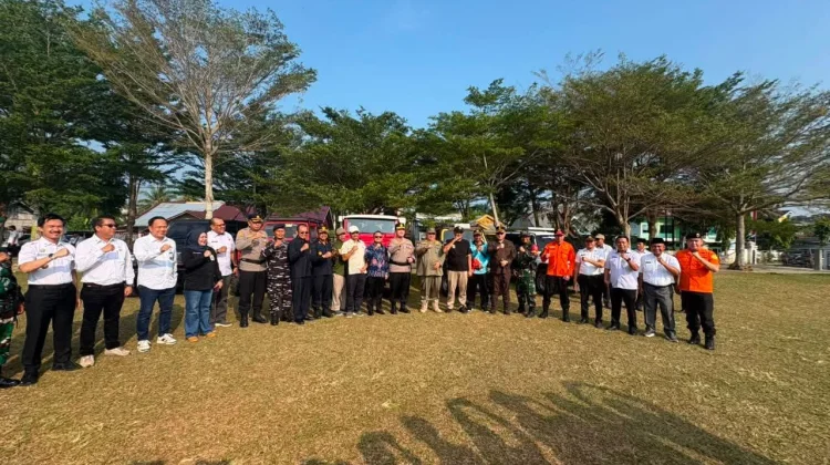 Bupati Bengkulu Selatan Hadir Apel Gelar Pasukan Dalam Rangka Pengecekan Sapras
