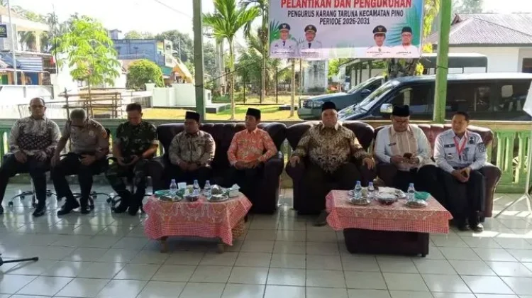 Danramil Pino Hadiri Pengukuhan Pengurus Karang Taruna Kecamatan Pino