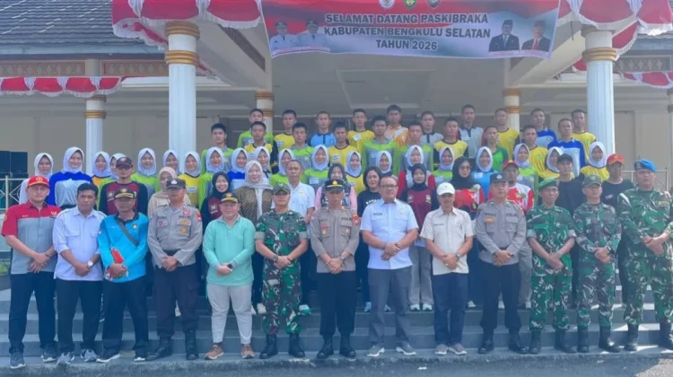 Sekda Bengkulu Selatan Secara Resmi Membuka Pradiklat Calon Paskibraka