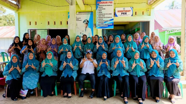 Ketua Tim Penggerak PKK  Bengkulu Selatan Pembinaan 10 Program Pokok PKK