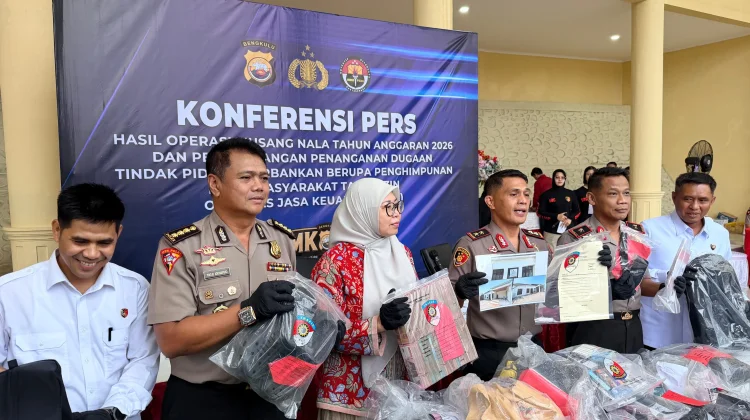 Polda Bengkulu Ungkap Kasus Investasi Ilegal, Operasi Musang Nala 2026