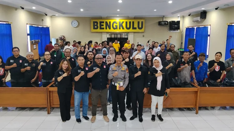 Dirlantas Polda Bengkulu Gandeng Media Edukasi Keselamatan Berlalu Lintas