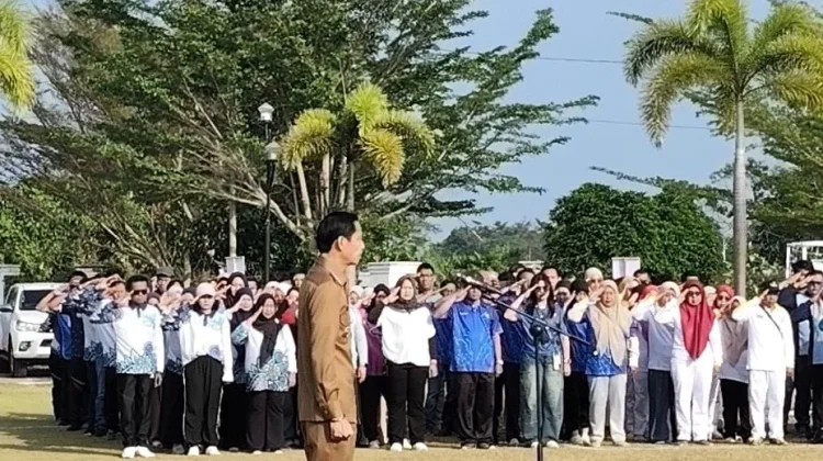 Semarak HUT RI, Bupati Kaur Buka Mini Soccer Antar OPD di Rumah Dinas