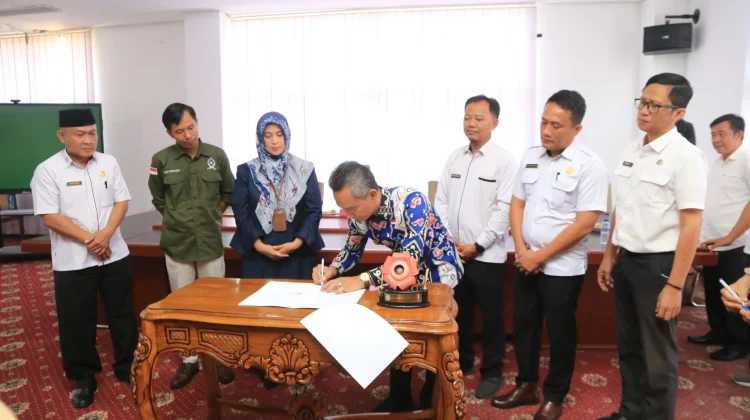 Pemda Kaur Bersama Pengadilan Negeri Penandatanganan Pinjam Pakai Lahan