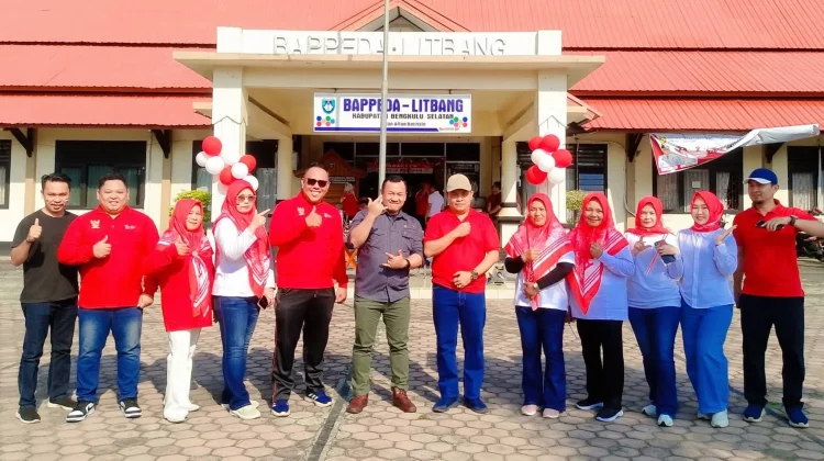 Bappeda Litbang Bengkulu Selatan Meriahkan HUT ke-81 RI dengan Ragam Perlombaan