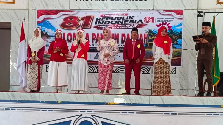 Lomba Pantun Berbahasa Daerah Warnai Semarak HUT ke-81 RI di Kaur
