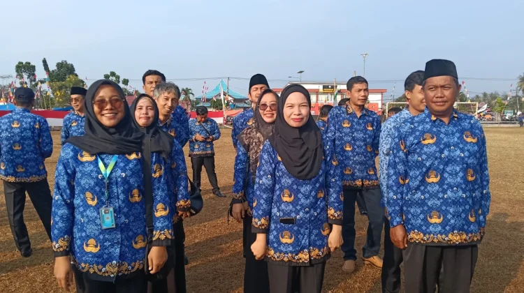 Peringati HUT RI ke-81, Pegawai RRI Bintuhan dan Pemda Kaur Ikuti Upacara Khidmat