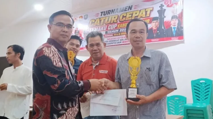 KUA Kaur Selatan Raih Juara I Dalam Turnamen Catur SEMAKU Cup