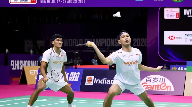 Kejuaraan Dunia Badminton 2026 : Fajar/Fikri Maju ke 16 Besar