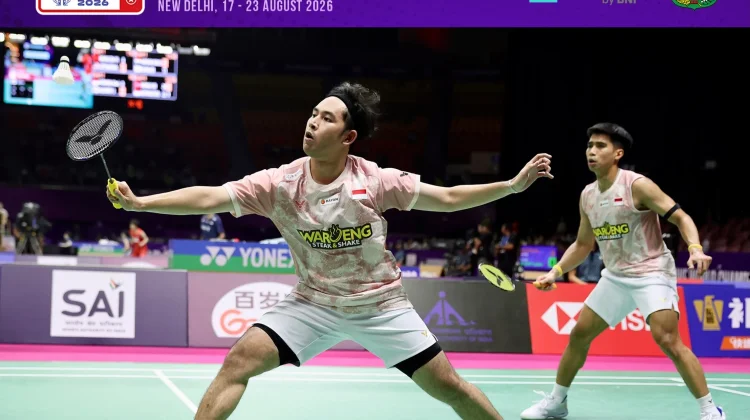 Menang Rubber Game, Sabar/Reza ke 16 Besar Kejuaraan Dunia Badminton 2026
