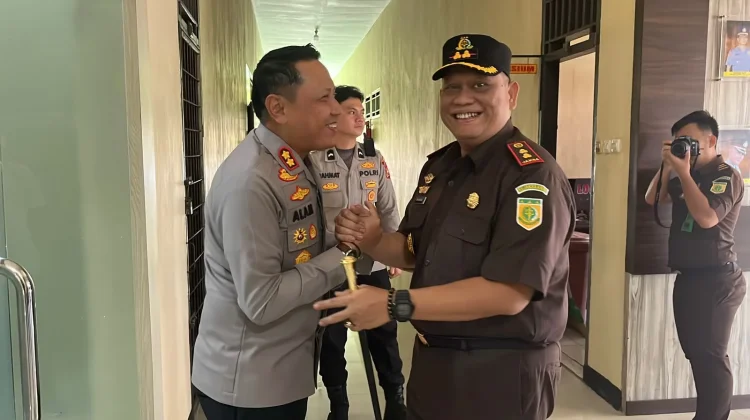 Kajari Kaur Kunjungi Polres Kaur, Perkuat Sinergi Jaga Kondusifitas