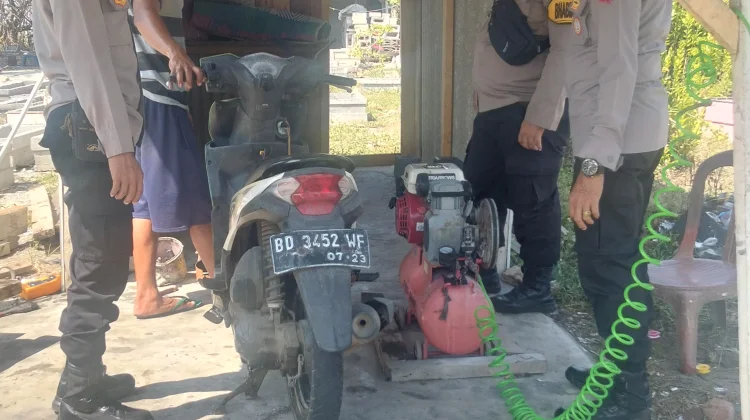 Polsek Kaur Selatan Maksimalkan KRYD, Jaga Kamtibmas di Kota Bintuhan