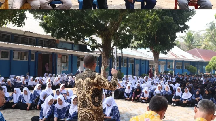 KPU Kabupaten Kaur Sosialisasi Pendidikan Pemula di SMAN 1 Kaur