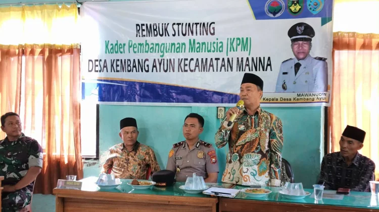 Rembuk Stunting 2026, Desa Kembang Ayun Pertahankan Nol Kasus Stunting