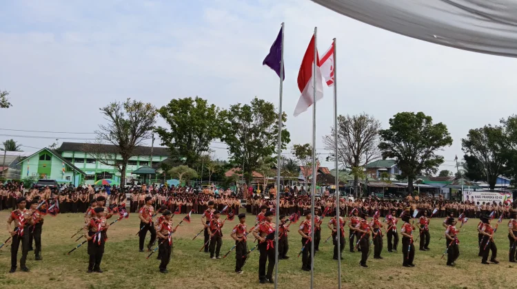 Pemkab Kaur Sukses Gelar Upacara Hari Pramuka
