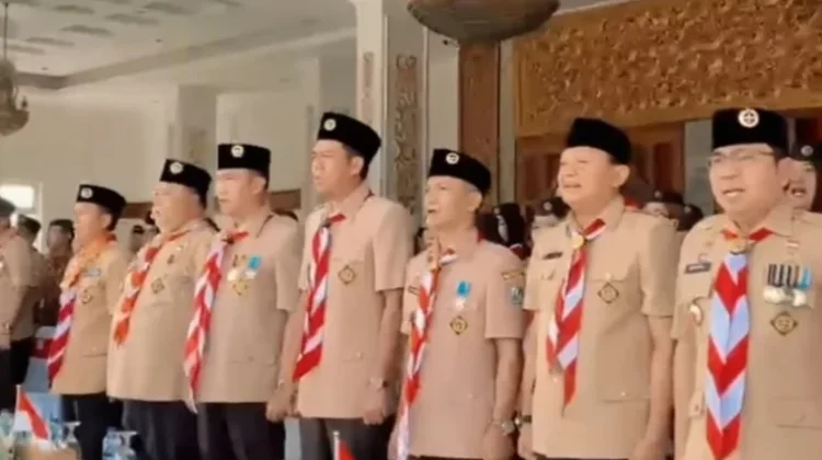 Wabup Kaur Hadiri Peringatan Hari Pramuka ke-65 Tingkat Kwarda Bengkulu