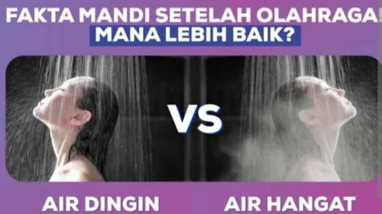 Mandi Malam usai Berolahraga, Boleh Asal Jangan Terburu-Buru