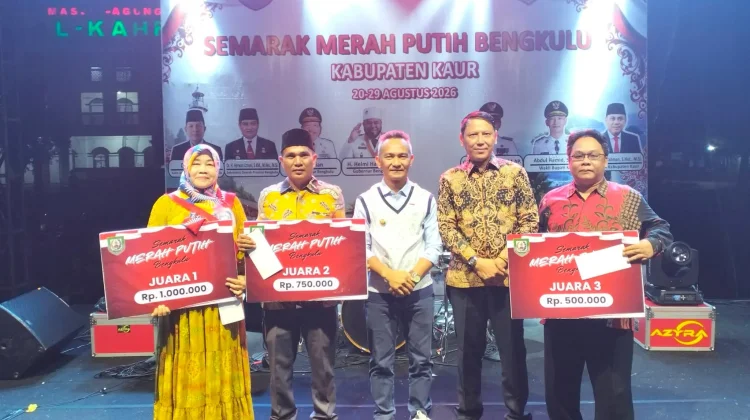 dalam Lomba Olahan Gurita Kecamatan Tetap Raih Juara 1