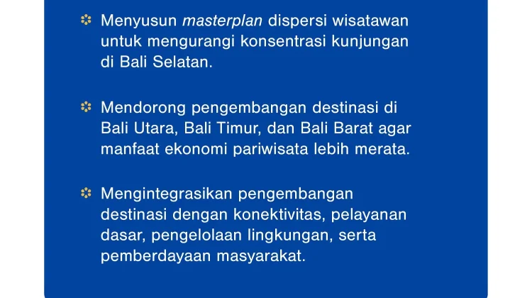 Tiga Arah Utama Pengembangan Wisata Bali