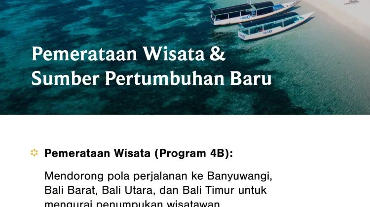 Pemerataan Wisata dan Sumber Pertumbuhan Baru