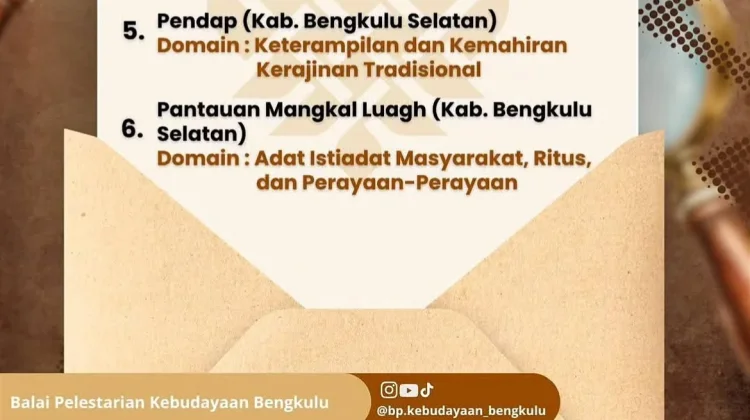 Sebanyak Empat WBTb Bengkulu Selatan Diakui Nasional