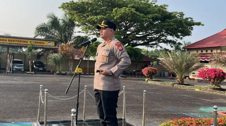 Apel Perdana Jam Pimpinan, Kapolres Kaur Perkenalkan Commander Wish GAGAH