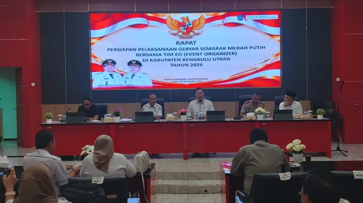 Semarak Merah Putih 2026 di Bengkulu Utara Disiapkan, UMKM Lokal Jadi Bagian Utama