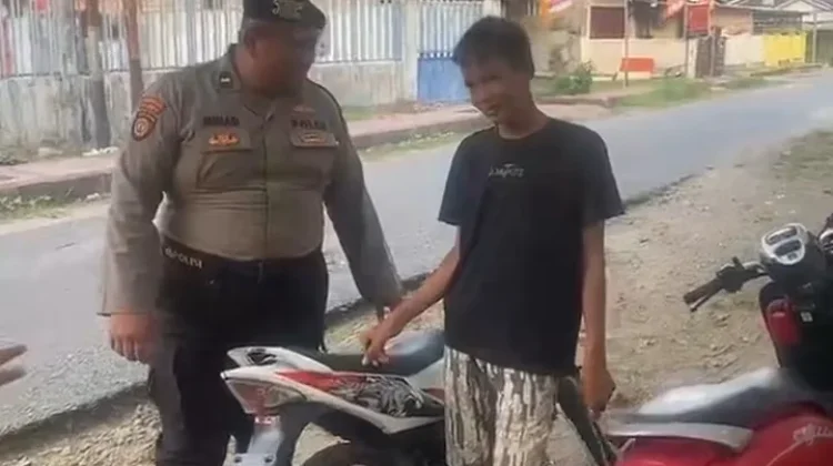 Polres Kaur Tertibkan Knalpot Brong, Terbukti Kendaraan Ditahan 3 Bulan