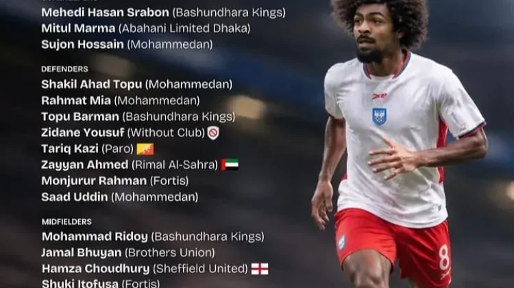 Rival Watch, Bangladesh Siap Berikan Kejutan Pada Ajang FIFA Asean Cup 2026