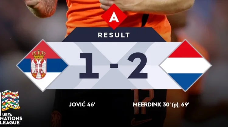 Hasil UEFA Nations League: Belanda Gilas Serbia 2-1