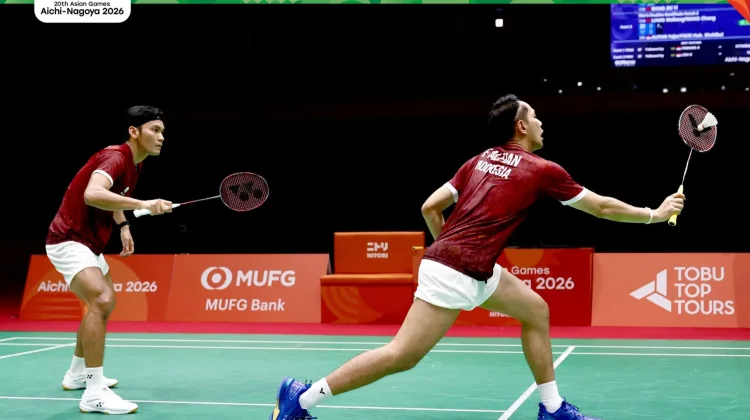 Fajar/Fikri Terhenti di Semifinal Asian Games 2026