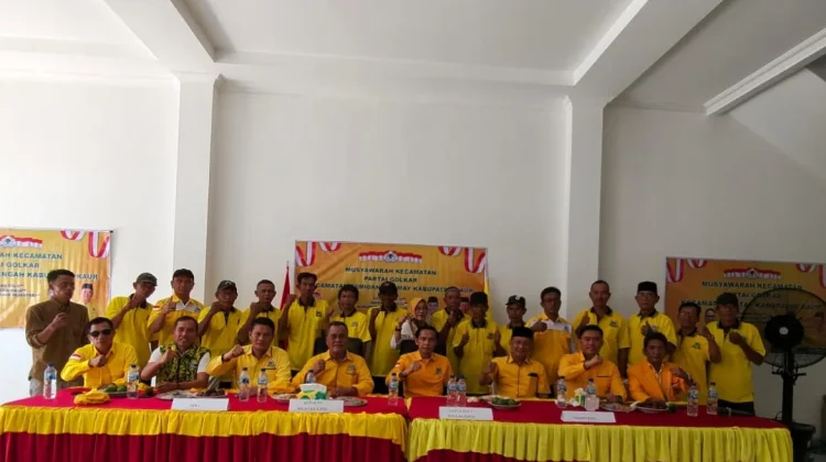 Perkuat Solidaritas Partai Golkar Dapil 1 Muscap