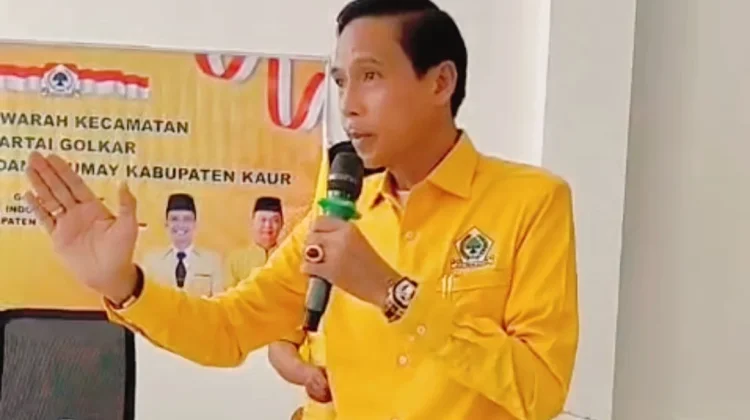 Bupati Kaur Ajak Pengurus Golkar Dorong Mahasiswa Manfaatkan Peluang KIP di UMB