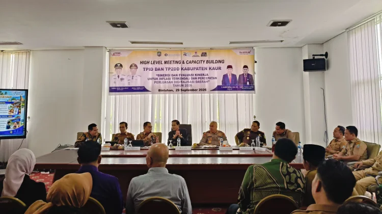 Pemkab Kaur High Level Meeting Pengendalian Inflasi Daerah