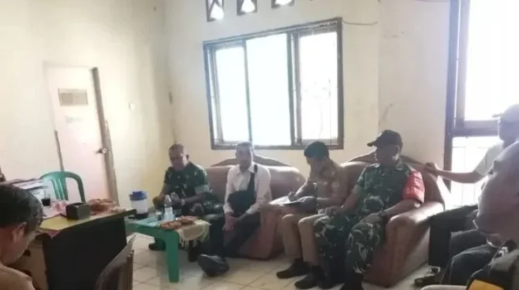 Danramil Kaur Tengah Hadiri Mediasi Sengketa antara Warga Binaan
