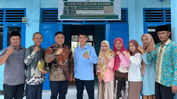 Kasi Bimas Islam Kementerian Agama Kaur Supervisi KUA Kecamatan Kinal