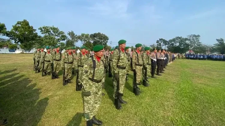 Anggota Kodim 0408 Bengkulu Selatan Laksanakan Upacara Hari Kesaktian Pancasila