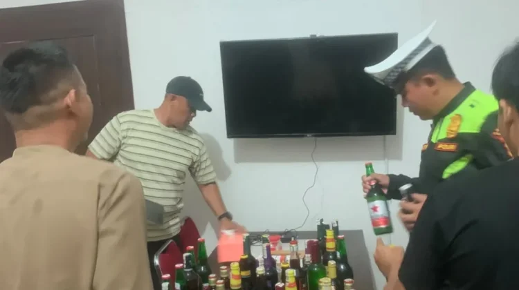 Polres Kaur Amankan 311 Botol Miras