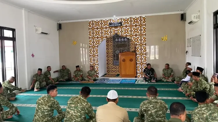 Momentum HUT TNI, KODIM Bengkulu Selatan Gelar Doa Bersama