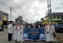 SDN 1 Kaur Gelar Pawai Ramadhan