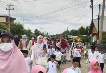 Sambut Ramadhan Yayasan Cahya di Atas Cahaya Melakukan Pawai