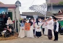 MI IT Nurul Haq Kaur Gelar Pawai Ramadhan