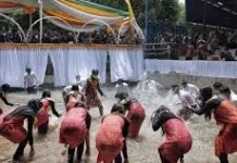 Mengenal Tradisi Blangikhan di Lampung