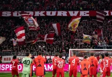 Liga Jerman 2025/2026, Bayern Kalahkan Frankfurt 3-2