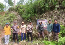 Harimau Muncul, BKSDA Pasang Imbauan di Muara Sahung