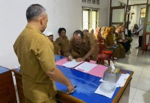 DKP Bengkulu Selatan Menggelar Sertijab Pejabat Struktural